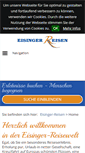Mobile Screenshot of eisinger-reisen.de